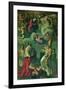 Coronation of the Virgin and Sts Charles Borromeo and Ubald-null-Framed Giclee Print