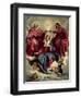 Coronation of the Virgin, circa 1641-42-Diego Velazquez-Framed Giclee Print