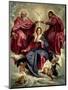 Coronation of the Virgin, circa 1641-42-Diego Velazquez-Mounted Giclee Print