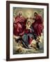 Coronation of the Virgin, circa 1641-42-Diego Velazquez-Framed Giclee Print