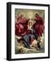 Coronation of the Virgin, circa 1641-42-Diego Velazquez-Framed Giclee Print