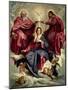 Coronation of the Virgin, circa 1641-42-Diego Velazquez-Mounted Giclee Print