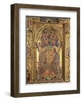 Coronation of the Virgin (Detail)-Paolo Veneziano-Framed Giclee Print