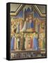 Coronation of the Virgin, from the Altarpiece from S. Domenico, Florence-Fra Angelico-Framed Stretched Canvas