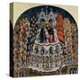 Coronation of the Virgin, Jacobello del Fiore, c. 1400-1439. Accademia, Venice, Italy-Alberegno Jacobello-Stretched Canvas