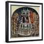 Coronation of the Virgin, Jacobello del Fiore, c. 1400-1439. Accademia, Venice, Italy-Alberegno Jacobello-Framed Art Print