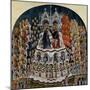 Coronation of the Virgin, Jacobello del Fiore, c. 1400-1439. Accademia, Venice, Italy-Alberegno Jacobello-Mounted Art Print