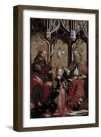 Coronation of the Virgin Mary-Michael Pacher-Framed Giclee Print