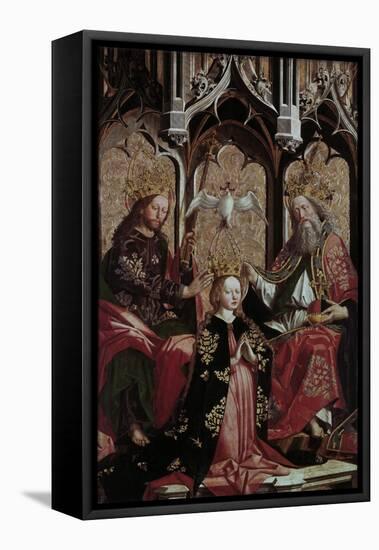 Coronation of the Virgin Mary-Michael Pacher-Framed Stretched Canvas