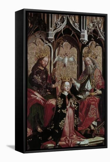 Coronation of the Virgin Mary-Michael Pacher-Framed Stretched Canvas