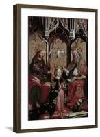 Coronation of the Virgin Mary-Michael Pacher-Framed Giclee Print