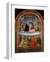 Coronation of the Virgin with Angels and Saints-null-Framed Giclee Print