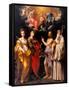 Coronation of the Virgin with Four Saints-Guido Reni-Framed Stretched Canvas