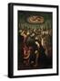 Coronation of the Virgin with the Baptist, the Saints Raphael and Michael, Adam and Eve-Riccardo Quartaro-Framed Giclee Print