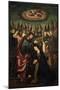 Coronation of the Virgin with the Baptist, the Saints Raphael and Michael, Adam and Eve-Riccardo Quartaro-Mounted Giclee Print