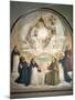 Coronation of the Virgin-Fra Angelico-Mounted Art Print