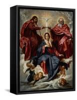 Coronation of the Virgin-Diego Velazquez-Framed Stretched Canvas