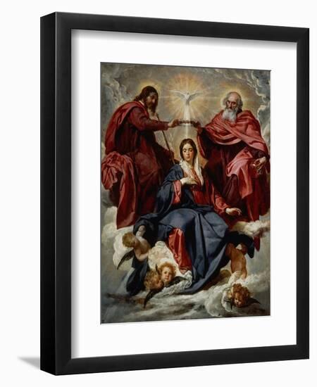 Coronation of the Virgin-Diego Velazquez-Framed Giclee Print