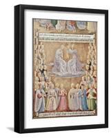 Coronation of the Virgin-Fra Angelico-Framed Giclee Print