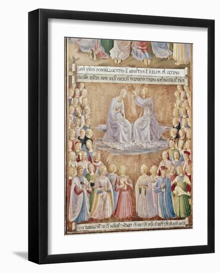 Coronation of the Virgin-Fra Angelico-Framed Giclee Print