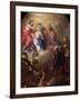 Coronation of the Virgin-Bortolo Litterini-Framed Art Print