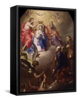 Coronation of the Virgin-Bortolo Litterini-Framed Stretched Canvas