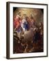 Coronation of the Virgin-Bortolo Litterini-Framed Art Print