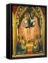 Coronation of the Virgin-Giotto di Bondone-Framed Stretched Canvas