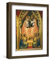 Coronation of the Virgin-Giotto di Bondone-Framed Giclee Print