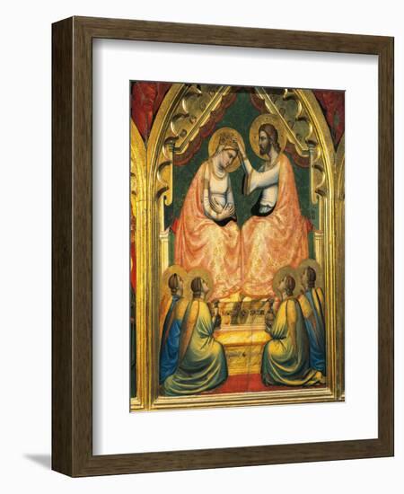 Coronation of the Virgin-Giotto di Bondone-Framed Giclee Print