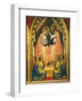 Coronation of the Virgin-Giotto di Bondone-Framed Giclee Print