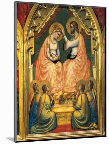 Coronation of the Virgin-Giotto di Bondone-Mounted Giclee Print