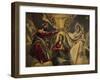 Coronation of Virgin, 1591-El Greco-Framed Giclee Print