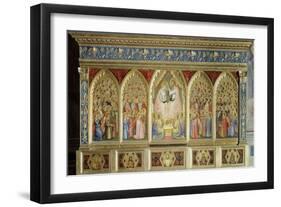 Coronation of Virgin-Giotto di Bondone-Framed Giclee Print