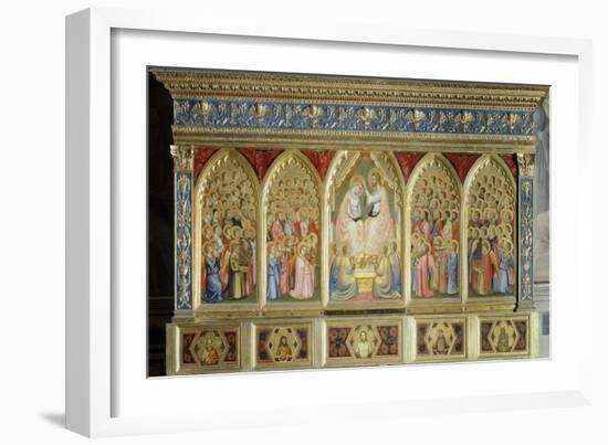 Coronation of Virgin-Giotto di Bondone-Framed Giclee Print