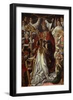 Coronation of Virgin-Fernando Gallego-Framed Giclee Print