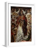 Coronation of Virgin-Fernando Gallego-Framed Giclee Print