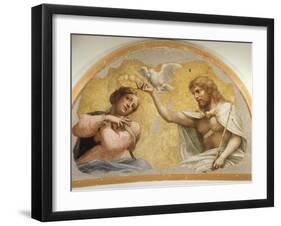 Coronation of Virgin-Antonio Allegri Da Correggio-Framed Giclee Print