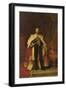 Coronation Portrait of King George V, after Sir Luke Fildes-William A. Menzies-Framed Giclee Print