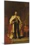 Coronation Portrait of King George V, after Sir Luke Fildes-William A. Menzies-Mounted Giclee Print