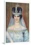 Coronation Portrait of Zita de Bourbon-Parme as Queen of Hungary, 1917-Sandor Endrey-Framed Giclee Print