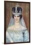 Coronation Portrait of Zita de Bourbon-Parme as Queen of Hungary, 1917-Sandor Endrey-Framed Giclee Print