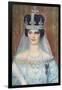 Coronation Portrait of Zita de Bourbon-Parme as Queen of Hungary, 1917-Sandor Endrey-Framed Giclee Print