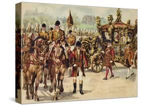 Coronation Procession of King George V, 22 June 1911-Henry Payne-Stretched Canvas