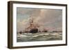 Coronation Review of King Edward VII, Spithead, 1902-Eduardo de Martino-Framed Giclee Print