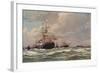 Coronation Review of King Edward VII, Spithead, 1902-Eduardo de Martino-Framed Giclee Print