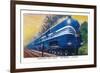 Coronation Scot Express, L.M.S.R., 1938-Unknown-Framed Giclee Print