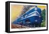 Coronation Scot Express, L.M.S.R., 1938-Unknown-Framed Stretched Canvas