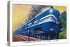 Coronation Scot Express, L.M.S.R., 1938-Unknown-Stretched Canvas