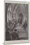 Coronation Workmen at Westminster Abbey, Practical Religion-G.S. Amato-Mounted Giclee Print